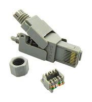 RJ45 CONNECTOR, PLUG, 8P8C, 1PORT, CAT5E