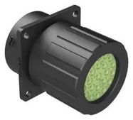 CIRCULAR CONNECTOR, RCPT, 23POS, CRIMP