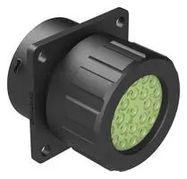 CIRCULAR CONNECTOR, RCPT, 23POS, CRIMP