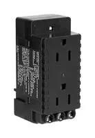 CONNECTOR, AC OUTLET, DUPLEX, RCPT, 15A, 120V