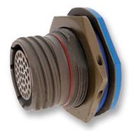 CIRCULAR, SIZE 17, 55WAY, SKT; Military Specification:MIL-DTL-38999 Series III; Circular Connector Shell Style:Jam Nut Receptacle; No. of Contacts:55Contacts; Circular Contact Type:Crimp Socket; Coupling Style:Threaded; Insert Arrangement:17-35; Connector