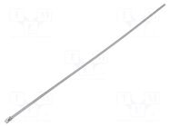 Cable tie; L: 360mm; W: 4.5mm; stainless steel; steel; Ømax: 102mm FIX&FASTEN