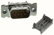 D SUB, PLUG, IDC, 1.38MM, 9WAY