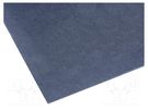 Upholstery cloth; 1500x700x3mm; grey; self-adhesive 4CARMEDIA