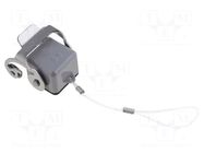 Protection cover; size 21.21; with latch; IP44,IP66,IP67,IP69 ILME
