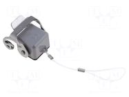 Protection cover; size 21.21; with latch; IP44,IP66,IP67,IP69 ILME