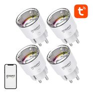 Gosund EP2 WiFi smart socket, 4 pieces (four-pack) 10A Tuya, Gosund