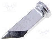 Tip; knife; 6.2mm; for  soldering iron,for soldering station WELLER