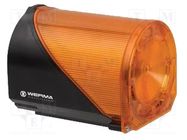 Signaller: lighting-sound; 24VDC; siren,flashing light; LED; IP65 WERMA