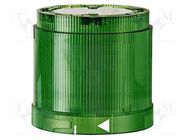 Module: light signaller; green; 24VDC; 24VAC; IP54; Ø70x66mm WERMA