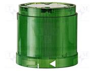 Module: light signaller; green; 24VDC; 24VAC; IP54; Ø70x66mm WERMA