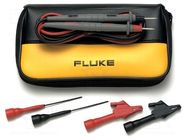 Test leads; red and black FLUKE