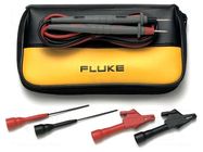 Test leads; red and black FLUKE