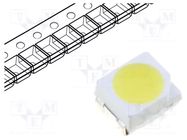 LED; white neutral; SMD; 3528,PLCC2; 1400÷2500mcd; 120°; 20mA WAH WANG HOLDING