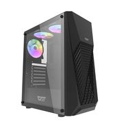 Computer case Darkflash DK150 with 3 fans (black), Darkflash