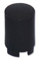 CAP, SWITCH, ROUND, BLACK, 6.5X15MM