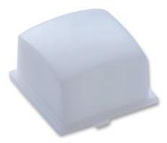 CAP, SQUARE, 10.6MM, CONVEX, FROSTED
