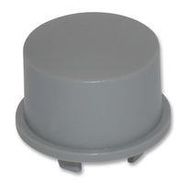 CAP, ROUND, 10.6MM, CONVEX, GREY