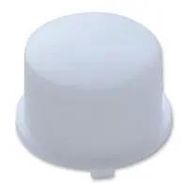 CAP, ROUND, 10.6MM, CONVEX, FROSTED