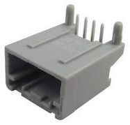 AUTOMOTIVE CONN, RIGHT ANGLE PLUG, 4POS