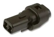 CONNECTOR HOUSING, RCPT, 3POS