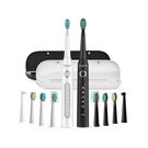 Sonic toothbrushes with head set and case FairyWill FW-507 (Black and white), FairyWill