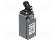 Limit switch; rubber seal,plastic roller Ø14mm; NO + NC; 10A PIZZATO ELETTRICA