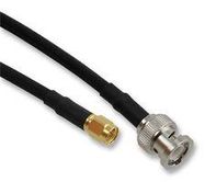 CABLE, RG58, SMA PLUG, BNC PLUG, 36IN