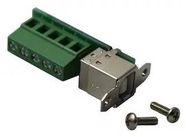 USB B FIELD TERMINATION, RECPT, 4WAY