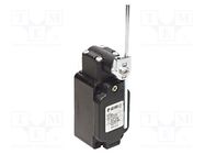 Limit switch; adjustable plunger, length R 19-116mm; NO + NC PIZZATO ELETTRICA