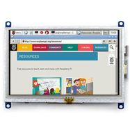 Touch Screen B - resistive LCD 5'' 800x480px - HDMI + USB for Raspberry Pi - Waveshare 10737