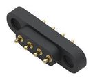 SPRING LOADED CONNECTOR, 4POS, 4MM, TH