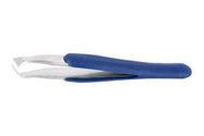 ESD TWEEZER, BENT/FLAT, 115MM