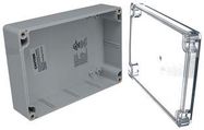 ENCLOSURE, WALL MOUNT, PC, GREY/CLEAR