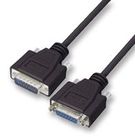 COMPUTER CABLE, SERIAL, BLACK, 0.762M