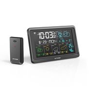 Smart Wi-Fi Weather Station Blitzwolf BW-WS04 (black), BlitzWolf