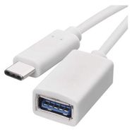 USB cable 3.0 A/Female - C/Male OTG 15cm, EMOS