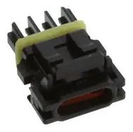 CONNECTOR HOUSING, RCPT, 4POS