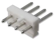 CONNECTOR, HEADER, 4POS, 1ROW, 2.54MM