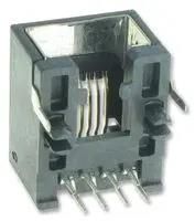 MOD CONN, RJ45 JACK, 8P8C, TH