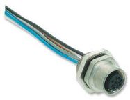 CABLE ASSEMBLY, M12, RCPT/WIRE, 5P, 0.5M