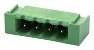 TERMINAL BLOCK, HEADER, 4POS, TH