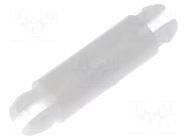 PCB distance; polyamide; L: 12.7mm; latch/latch; natural; UL94V-2 FIX&FASTEN