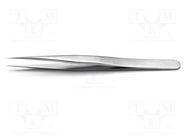 Tweezers; 120mm; for precision works; Blade tip shape: sharp IDEAL-TEK