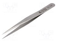 Tweezers; 110mm; for precision works; Type of tweezers: straight IDEAL-TEK