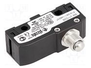 Microswitch SNAP ACTION; 6A/250VAC; 5A/24VDC; with pin; SPDT PIZZATO ELETTRICA