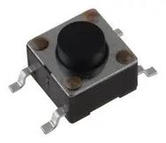 TACTILE SWITCH, 0.05A, 12VDC, 160GF, SMD