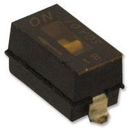 DIP SWITCH, SPST, 1 POS, 0.1A, 5VDC, SMD