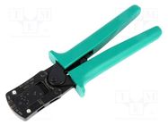 Tool: for crimping; terminals; SEH-001T-P0.6; 193mm; steel JST