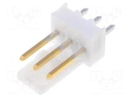 Connector: wire-board; socket; male; PIN: 3; KK 254; straight; THT MOLEX